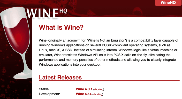 Wine Is Not an Emulator