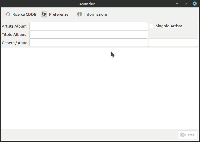 Ripping su Ubuntu: come estrarre audio dai CD con Asunder