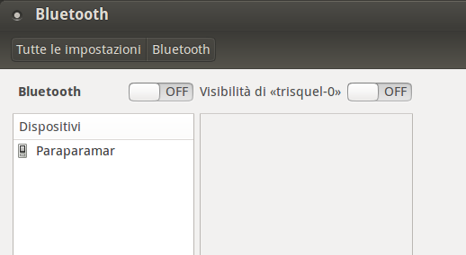 Connessione del Bluetooth fra computer e smartphone Connessione Bluetooth