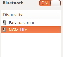 Elenco dispositivi Bluetooth su Linux Elenco dei dispositivi Bluetooth rilevati