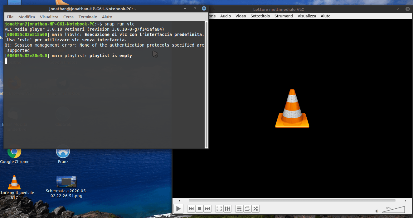sudo snap run pacchetto sudo snap run pacchetto
