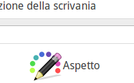 Aspetto della scrivania su XFCE