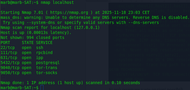 Introduzione a Nmap network scanner